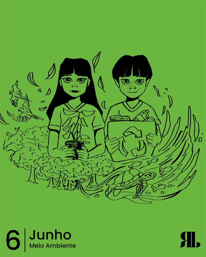Meio Ambiente Ilustração
