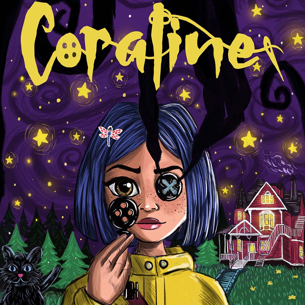 Coraline Book Cover Concept