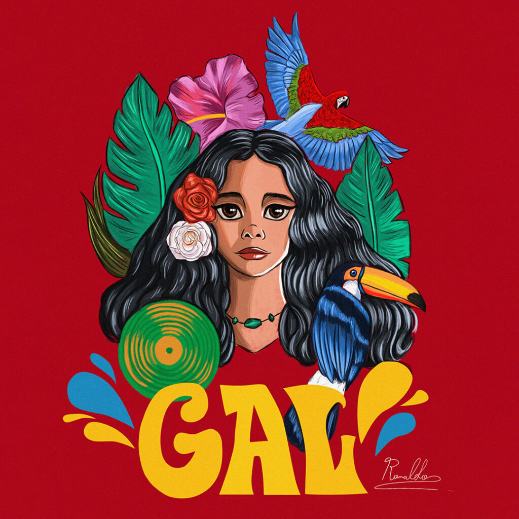 Gal Costa Ilustração Illustration