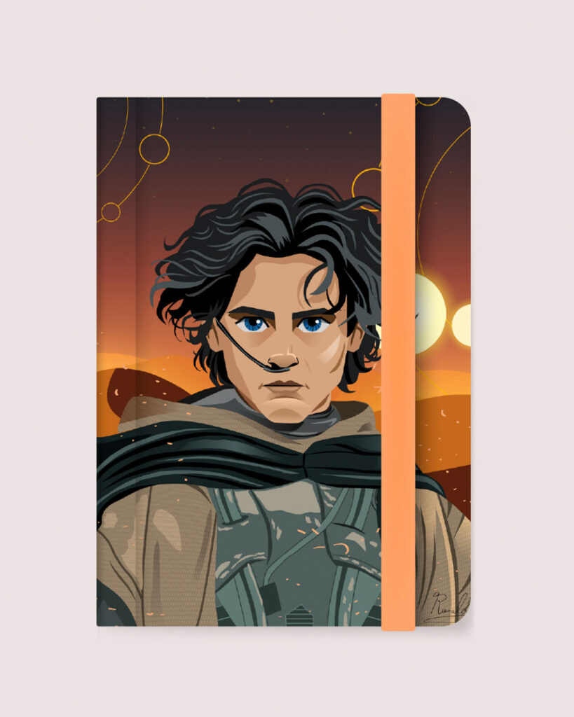 Dune part II Notebook / Caderno / Ilustração
