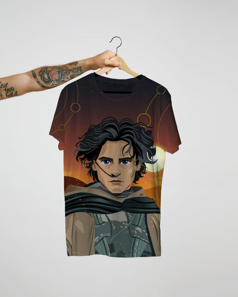 Duna camiseta / Dune Shirt Concept art Illustration